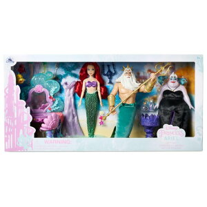 vZX PrincessAG Ariel g}[Ch Disney Store Official Princess Classic Doll (The Little Mermaid Set), 11 Inches, Includes Brush with Molded Details, Fully Posable Toy in Classic Outfit Princess Toys for Girls ys