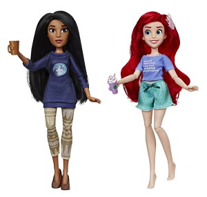 vZX PrincessAG Ariel g}[Ch Disney Princess Ralph Breaks The Internet Movie Dolls, Ariel and Pocahontas Dolls with Comfy Clothes and Accessories ysAiz