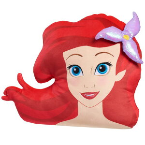 vZX PrincessAG Ariel g}[Ch Disney Princess Character Head 12.5-Inch Plushie Ariel, The Little Mermaid, Soft Pillow Buddy Toy for Kids, Kids Toys for Ages 3 Up by Just Play ysAiz