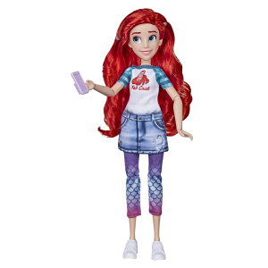 vZX PrincessAG Ariel g}[Ch Disney Princess Comfy Squad Ariel, Ralph Breaks The Internet Movie Fashion Doll with Comfy Clothes and Accessories, Toy for Girls 5 and Up ysAiz