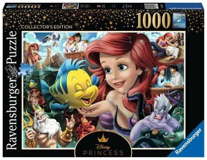 vZX PrincessAG Ariel g}[Ch Ravensburger Disney Princess Heroines No.3 The Little Mermaid - 1000 Piece Jigsaw Puzzle | FSC Certified | Ideal for Kids & Adults Aged 12, Glare-Free Design ysAiz