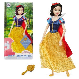 vZX PrincessP Snow White Disney Store Official Princess Classic Doll (Snow White), 11 Inches, Includes Brush with Molded Details, Fully Posable Toy in Classic Outfit Princess Toys for Girls ysAiz