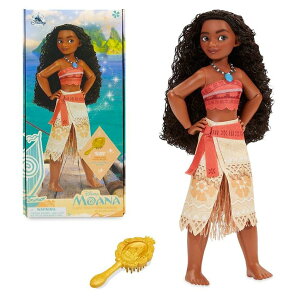 vZX Ai Moana AiƓ`̊C Disney Store Official Princess Classic Doll (Moana), 11 Inches, Includes Brush with Molded Details, Fully Posable Toy in Classic Outfit Princess Toys for Girls ysAiz