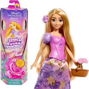 vZX vcF Mattel Disney Princess Rapunzel Fashion Doll Set, Spin & Reveal with 11 Surprises Including 5 Accessories, 5 Stickers & Play Scene, Inspired by Movie ysAiz