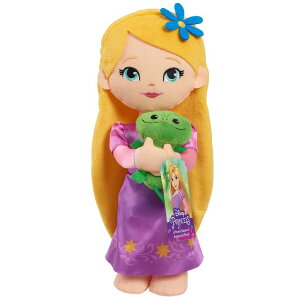 プリンセス ラプンツェル Disney Princess Lil' Friends Rapunzel & Pascal 14-inch Plushie Doll and Accessories, Kids Toys for Ages 3 Up by Just Play 【並行輸入品】