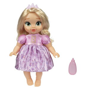 vZX vcF Disney Princess Rapunzel Baby Doll with Baby Bottle & Tiara ysAiz