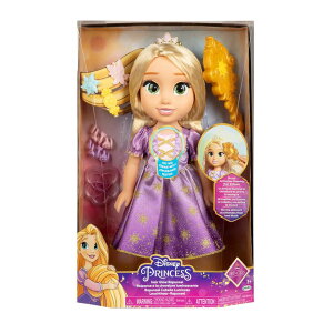 vZX vcF Disney Princess Rapunzel Doll, Magical Glowing Hair and Singing Doll with Accessories for Extra Play, Wear and Share The Accessories to Create Fun Hari Styles for You and Rapunzel! ysAiz