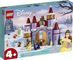 Ɩb x LEGO Disney Bellefs Castle Winter Celebration (43180) Disney Princess Building Kit; Makes a Great Birthday for Kids who Love Disneyfs Beauty and The Beast (238 Pieces) ysAiz