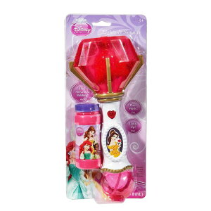 Ɩb x Little Kids Disney Princess Beauty and The Beast Belle Light and Sound Musical Bubble Wand, Includes Bubble Solution ysAiz