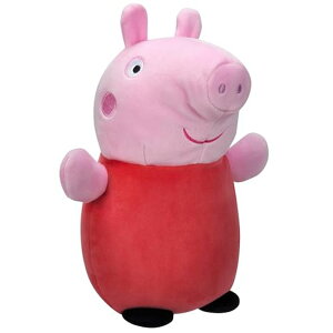 �y�p�s�b�O ����Ă� Squishmallows HugMees Original 10-Inch Peppa Pig - Medium-Sized Ultrasoft Official Jazwares Plush �y���s�A���i�z