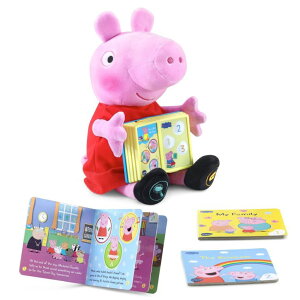 �y�p�s�b�O ����Ă� VTech Peppa Pig Read with Me Peppa, Pink �y���s�A���i�z