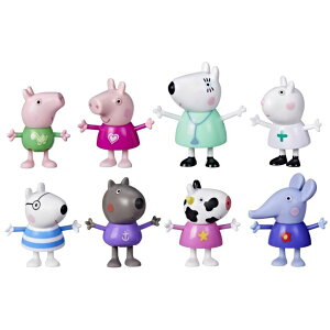 ypsbO Ă Peppa Pig Dr. Polar Bear Calls On Peppa and Friends Figure Pack, Includes 8 Figures, Preschool Toys, Ages 3 and Up (Amazon Exclusive) ysAiz