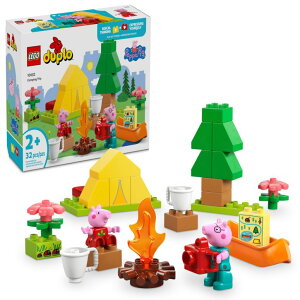 ypsbO Ă LEGO DUPLO Peppa Pig Camping Trip Toddler Learning Toy - Sensory Toy for Creative and Developmental Play - Fun Birthday Gift for Peppa Pig Fans, Kids, Girls, Boys, Ages 2+ - 10452 ysAiz