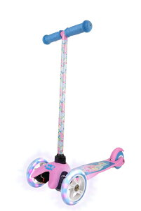 ypsbO Ă Peppa Pig Self Balancing Kick Scooter with Light Up Wheels, Extra Wide Deck, 3 Wheel Platform, Foot Activated Brake, 75 lbs Limit, Kids & Toddlers Girls or Boys, for Ages 3 and Up ysAiz