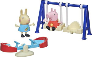ypsbO Ă Peppa Pig Peppa's Adventures Peppa's Outside Fun Preschool Toy, with 2 Figures and 3 Accessories, Ages 3 and Up ysAiz