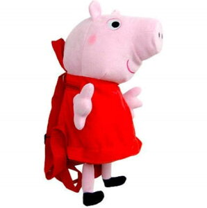 ypsbO Ă Peppa Pig Plush Backpack Pink Red ysAiz