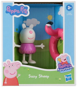�y�p�s�b�O ����Ă� Peppa Pig Peppa�fs Adventures Peppa�fs Fun Friends Preschool Toy, Suzy Sheep Figure, Ages 3 and Up �y���s�A���i�z