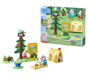�y�p�s�b�O ����Ă� Peppa Pig Woodland Club Nature Day Camping Set, Includes Figures and Accessories �y���s�A���i�z