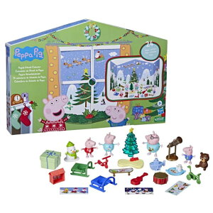 �y�p�s�b�O ����Ă� Peppa Pig Peppa�fs Kids Advent Calendar, Contains 24 Surprise Toys, 4 Holiday Peppa Pig Family Figures; Ages 3 and Up �y���s�A���i�z