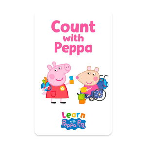 ペパピッグ きんてれ YOTO Learn with Peppa Pig: Count with Peppa ? Kids Audio Card for Use with Player & Mini All-in-1 Audio Device, Educational Screen-Free Listening with Fun Interactive Learning Activities, Ages 3+ 【並行輸入品】