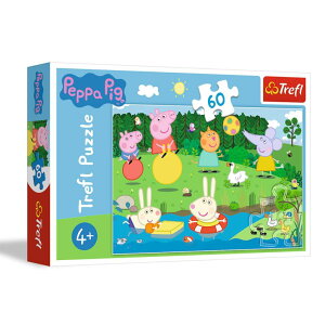 ypsbO Ă Trefl Peppa Pig 60 Piece Jigsaw Puzzle Print, DIY Puzzle, Creative Fun, Classic Jigsaw for Adults and Children from 4 Years Old ysAiz