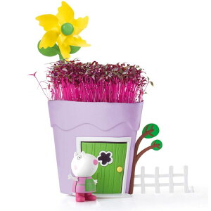 �y�p�s�b�O ����Ă� Peppa Pig PP104 Peppa Pots Suzy Sheep Kids' Animal & Insect Habitat Kits, Purple, 10.5 x 12 x 15.8 cm �y���s�A���i�z