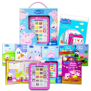 �y�p�s�b�O ����Ă� Peppa Pig Me Reader Electronic Reader 8 Book Bundle Books for Toddlers, Kids Me Reader Books with Bonus Stickers, Tattoos, and More! �y���s�A���i�z