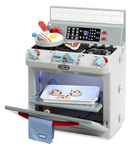 Lb` ܂܂ 䏊 Little Tikes First Oven Realistic Pretend Play Appliance for Kids, Play Kitchen with 11 Accessories and Realistic Cooking Sounds, Unique Toy Multi-Color, Ages 2+ ysAiz