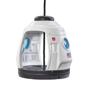 vCnEX ܂܂ q LbY Step2 Space Capsule Swing, Kids Indoor/Outdoor Swing or Playhouse, Backyard Playground Set, Attach to Playset or Tree, for Children 3-8 Years Old ysAiz