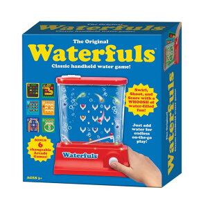 Q[ p[eB y߂ Original Waterfuls Classic Handheld Water Games ? Kids Games, Retro Travel Games, Fidget Toys for Kids, Autism Toys, 6 Interchangeable Back Panels, Screen Free Play, Portable, Ages 3+ ysAiz