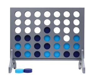 �Q�[�� �p�[�e�B �y���߂� Tailgating Pros Premium Grey Giant Four in a Row with Carrying Case - Jumbo Oversized Outdoor Yard Game - Connect Multiple Pucks in a Row to Win - Many Puck Colors Available! �y���s�A���i�z