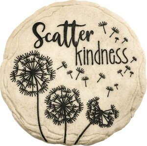 ~ ѐ 뉀 m  Spoontiques - Garden D?cor - Scatter Kindness Stepping Stone - Decorative Stone for Garden ysAiz
