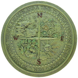 ~ ѐ 뉀 m  Roman 12" Four Seasons Garden Plaque (40361) ysAiz