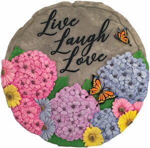 ~ ѐ 뉀 m  Spoontiques 13238 Live Laugh Love Stepping Stones, Multicolored ysAiz