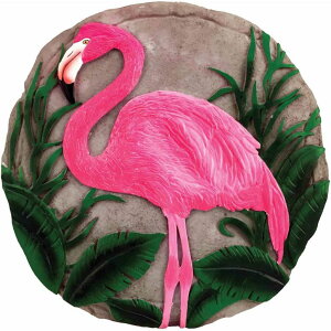 ~ ѐ 뉀 m  Spoontiques - Garden D?cor - Flamingo Stepping Stone - Decorative Stone for Garden ysAiz