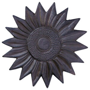 ~ ѐ 뉀 m  Sunset Vista Designs Cast Iron Sunflower Stepping Stone, 12-Inch Diameter ysAiz