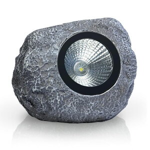 ~ ѐ 뉀 m  COZY-PAVILION Solar Garden Rock Lights Outdoor, 20 LM Bright White Spotlights with Auto On/Off, IP65 Waterproof 6000K Led Solar Powerd Landscape Stone Lights for Pathway Walkway Yard Patio ysAiz