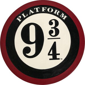 ~ ѐ 뉀 m  Spoontiques - Garden D?cor - Harry Potter Platform 9-3/4 Stepping Stone - Decorative Stone for Garden ysAiz