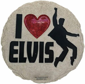 ~ ѐ 뉀 m  Spoontiques - Garden D?cor - Elvis Stepping Stone - Decorative Stone for Garden ysAiz