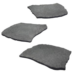 ~ ѐ 뉀 m  Sekcen 3 Pack Rubber Stepping Stones Outdoor Garden Rubber Pavers Pathway Walkway Paving Stones ysAiz