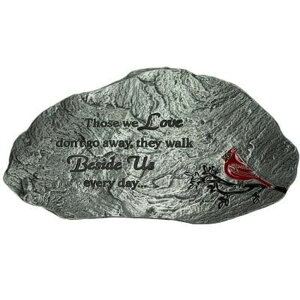 ~ ѐ 뉀 m  Cathedral Art Cardinal Garden Stone, One Size, Multi ysAiz