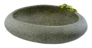 ~ ѐ 뉀 m  Top Collection Garden Frogs On Long Functional Stone Flower Pot Planter Figurine ysAiz