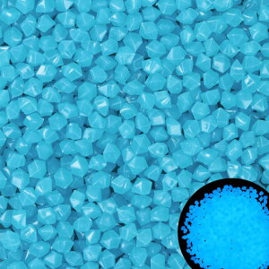 ~ ѐ 뉀 m  850pc Luminous Pebble Stones Glowing Rocks Indoor Outdoor Decor Luminous Stone for Garden Patio Aquarium Walkway Driveway(Blue) ysAiz