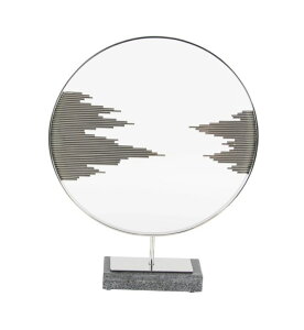 ���� �u�� �G�� �C�O Deco 79 Stainless Steel Metal Geometric Decorative Sculpture Home Decor Statue with Stand, Accent Figurine 19 x 4 x 23, Black �y���s�A���i�z