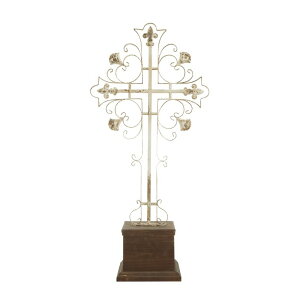 ���� �u�� �G�� �C�O Deco 79 White Metal French Country Sculpture, 30 x 15 x 7 �y���s�A���i�z