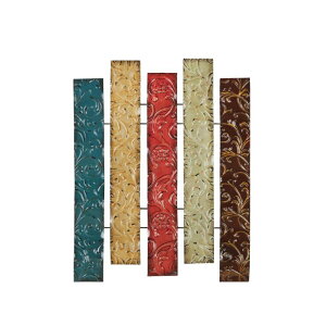 ���� �u�� �G�� �C�O Deco 79 13951 Metal Wall Decor, Multicolor, 24 by 20 �y���s�A���i�z