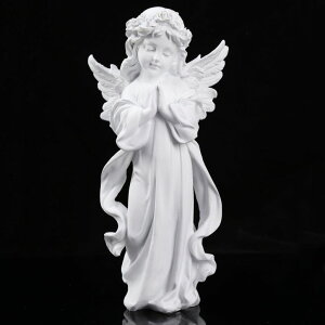 ���� �u�� �G�� �C�O H&W Resin Angel Statue, Resin Angel Figurine, Adorable Flower Girl Decorative Ornaments, 12.5''H, Home Decor Fairy Prayer, Pray for Your Family, Christmas & Thanksgiving Day Decoration �yA�z �y���s�A���i�z