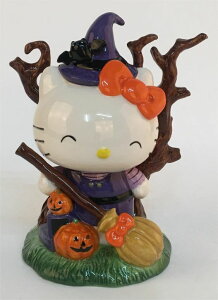���� �u�� �G�� �C�O Hello Kitty Halloween Witch Figurine, 6 L x 5 W x 7.25 H Created by Blue Sky Clayworks �y���s�A���i�z