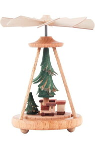 ���� �u�� �G�� �C�O Alexander Taron 074-173 Dregeno Mini Pyramid-Train and Large Tree-3.75 H W x 3.25 D, Brown �y���s�A���i�z