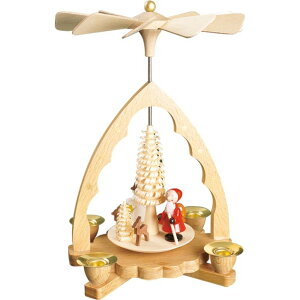 ���� �u�� �G�� �C�O Richard Glaesser Pyramid - Santa, Deer and Snowman - 7.5 H X 5.25 W x 5.25 D �y���s�A���i�z